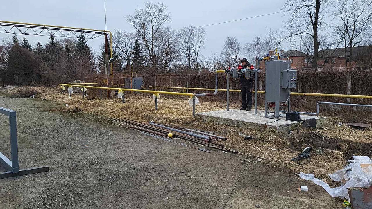 Автономное газоснабжение предприятия Milkiland